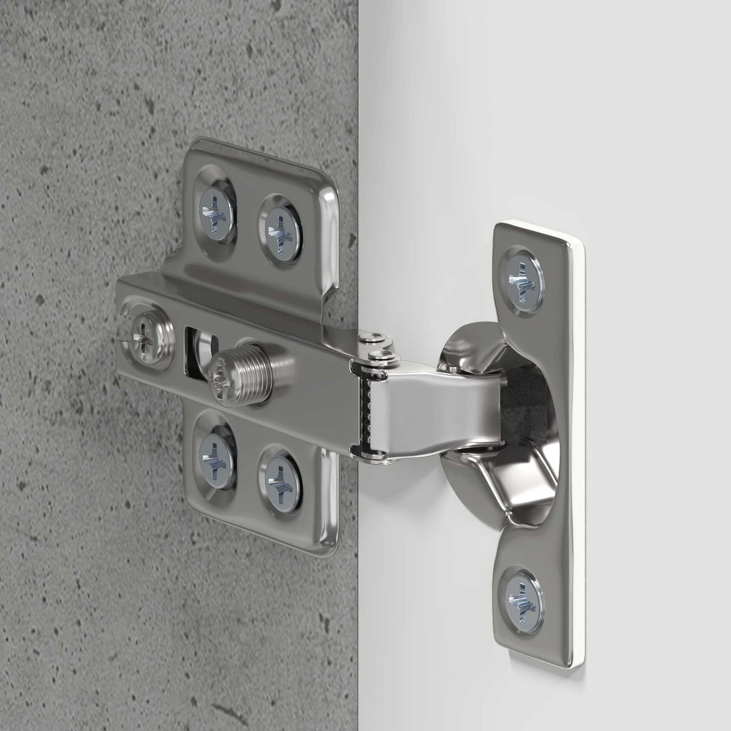 Bathroom Wall Cabinet TULUM Concrete Grey 37 x 24.5 x 86 cm