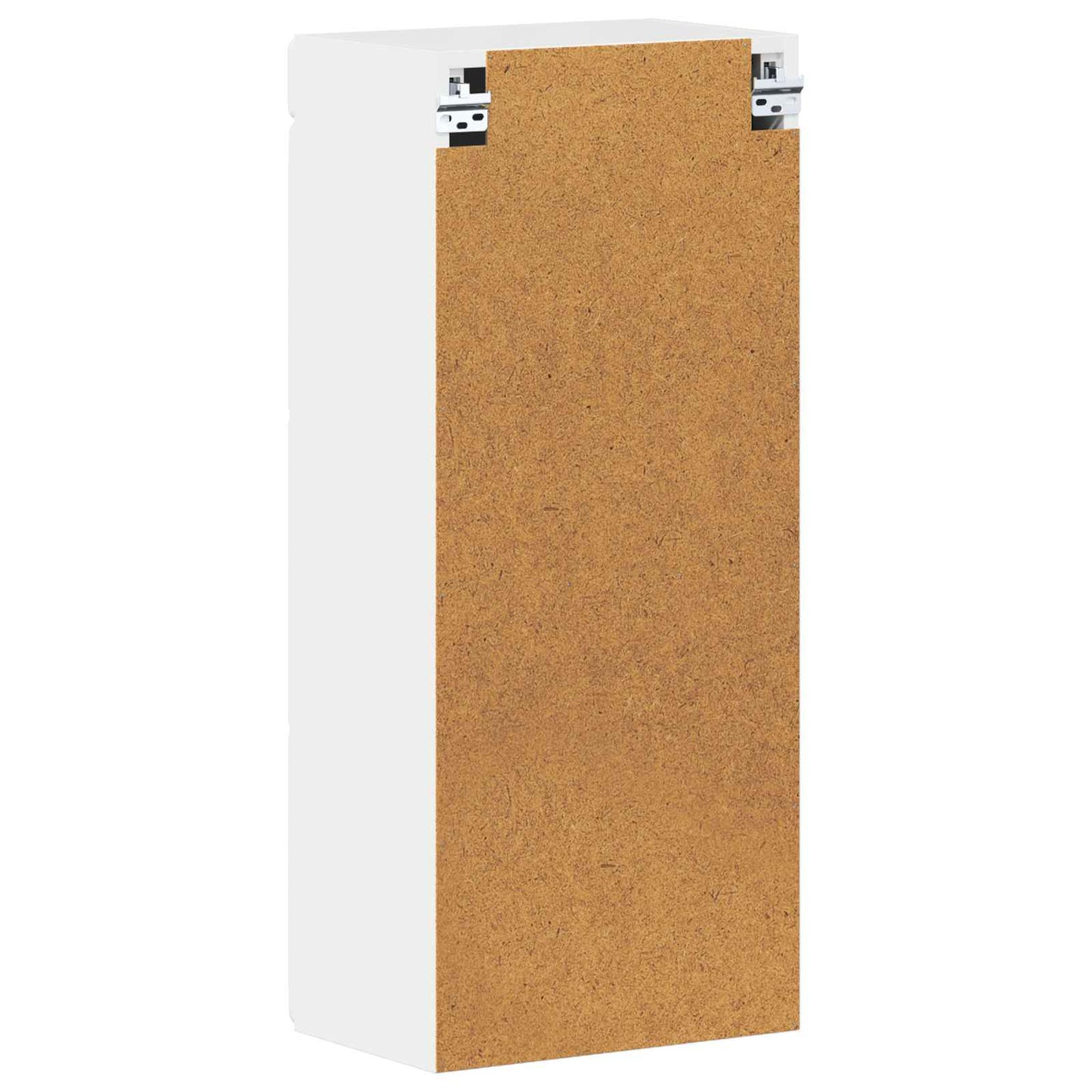 Bathroom Wall Cabinet TULUM High Gloss White 37 x 24.5 x 86 cm