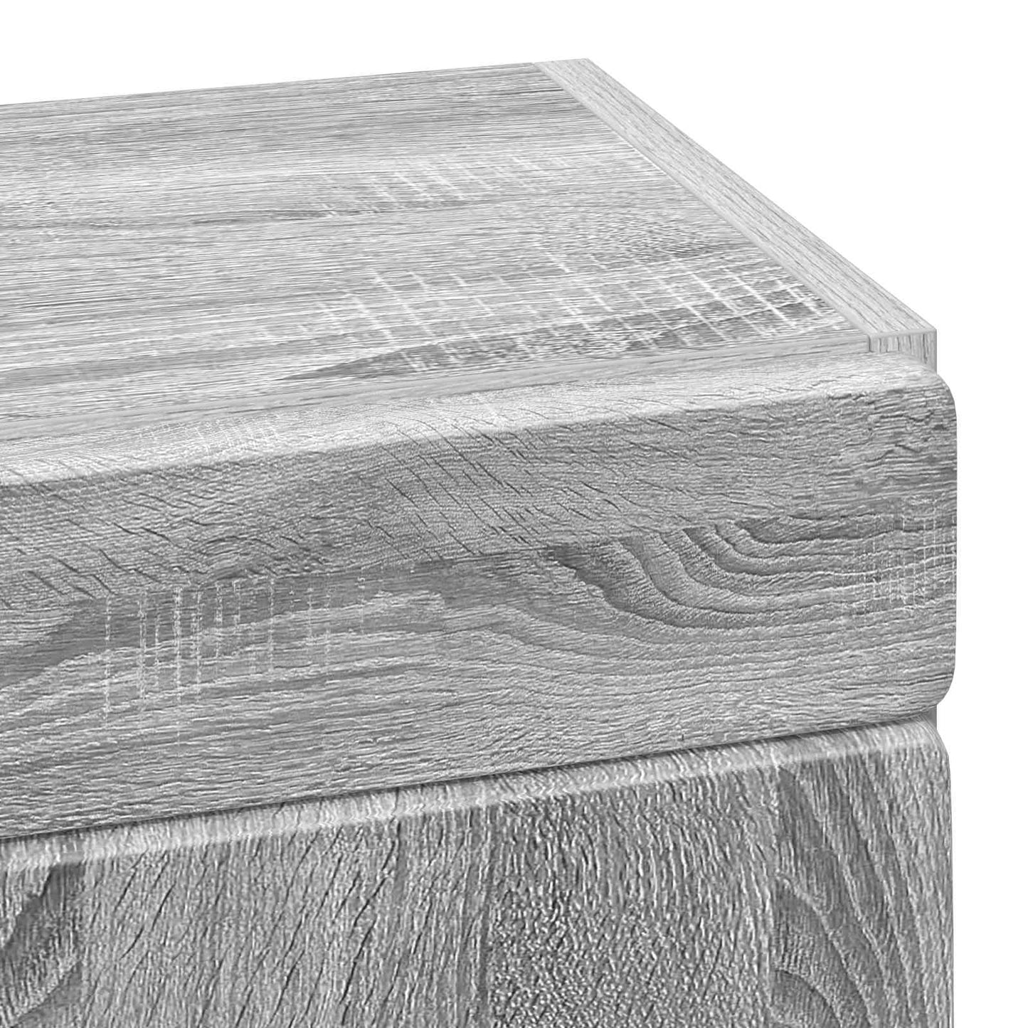 Bathroom Wall Cabinet TULUM Grey Sonoma 37 x 24.5 x 86 cm