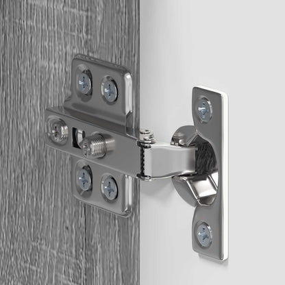 Bathroom Wall Cabinet TULUM Grey Sonoma 37 x 24.5 x 86 cm