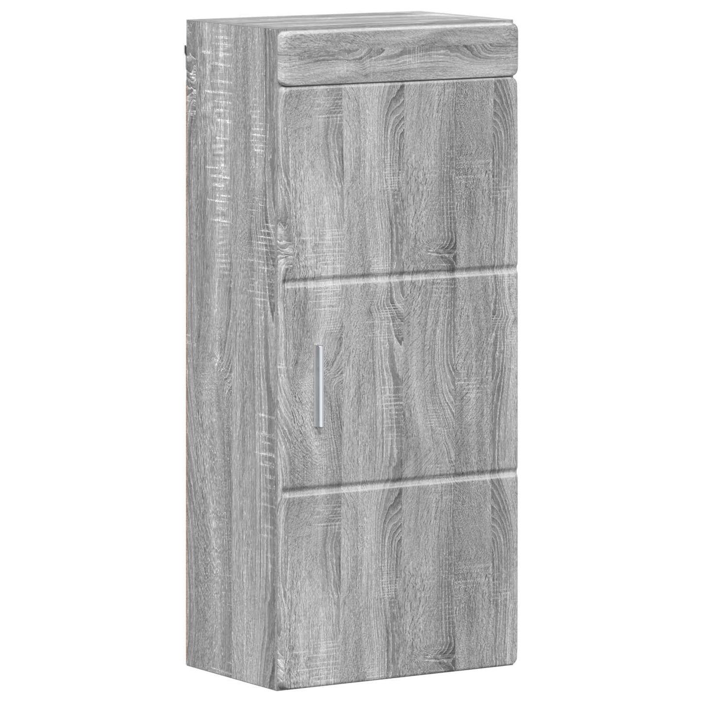 Bathroom Wall Cabinet TULUM Grey Sonoma 37 x 24.5 x 86 cm