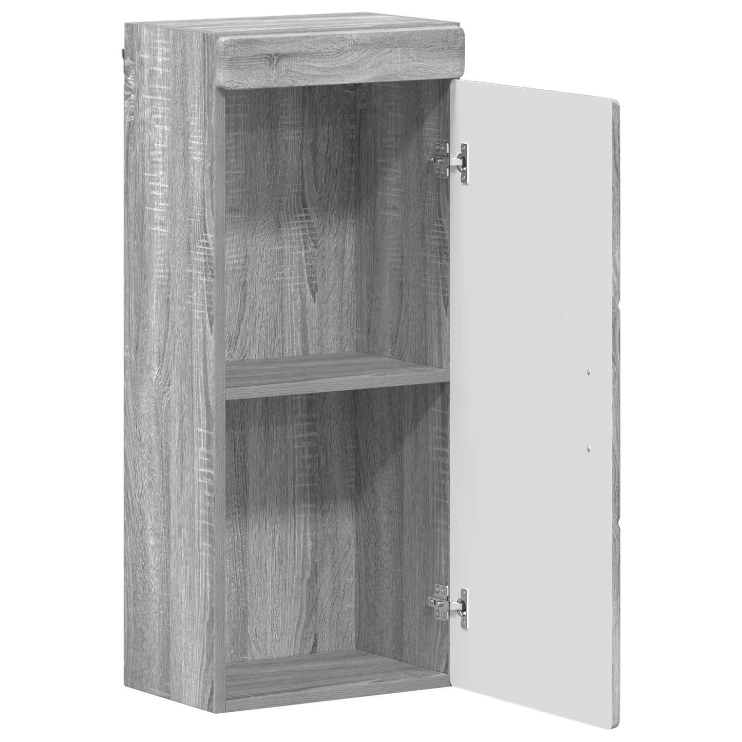 Bathroom Wall Cabinet TULUM Grey Sonoma 37 x 24.5 x 86 cm