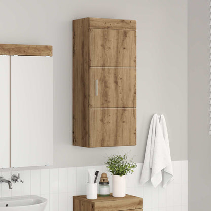 Bathroom Wall Cabinet TULUM Artisan Oak 37 x 24.5 x 86 cm