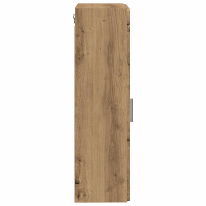 Bathroom Wall Cabinet TULUM Artisan Oak 37 x 24.5 x 86 cm