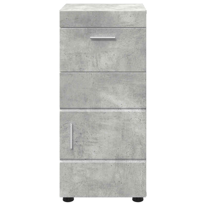 Bathroom Cabinet Set TULUM Concrete Grey 37 x 31.5 x 82 cm