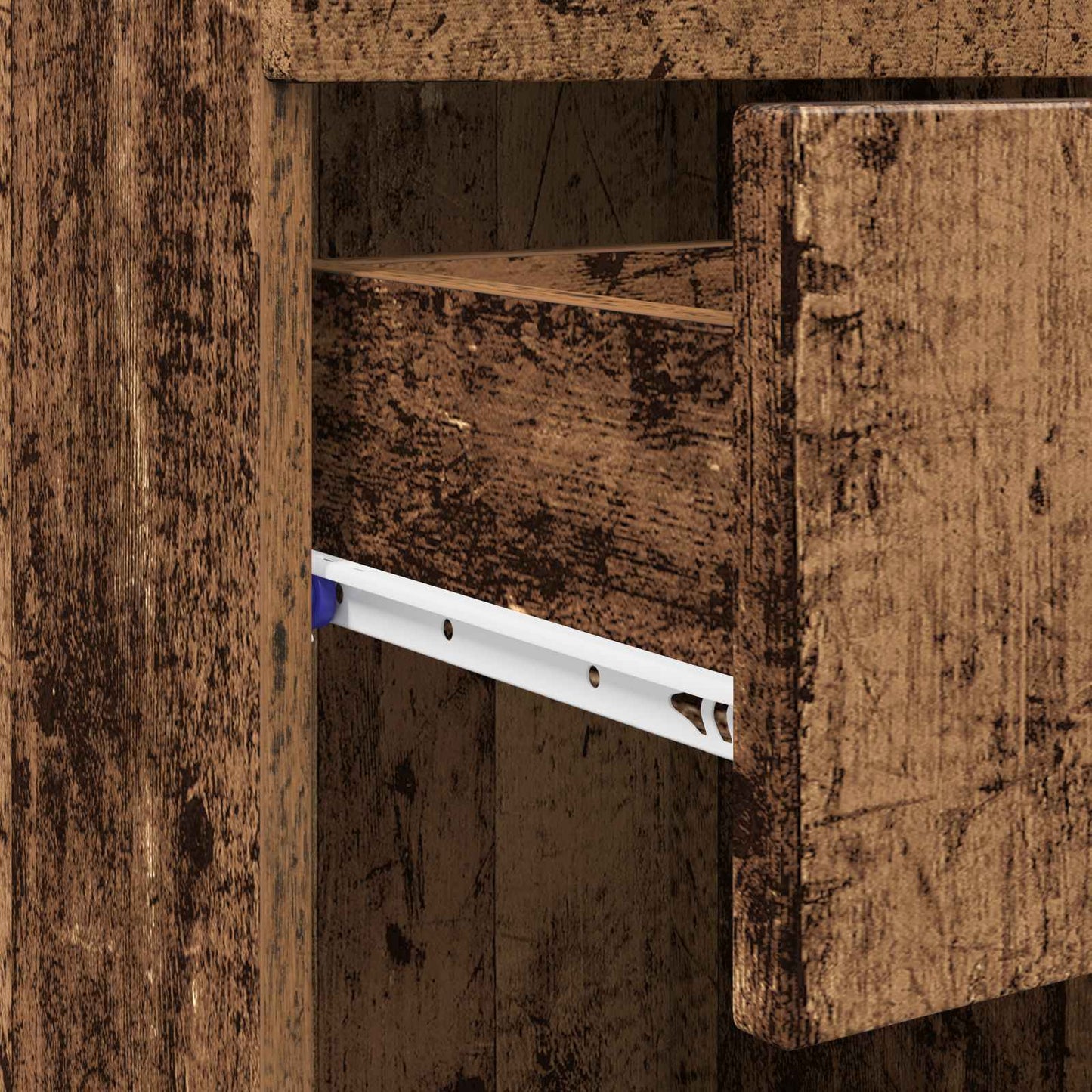 Bathroom Cabinet Set TULUM Old Wood 37 x 31.5 x 82 cm