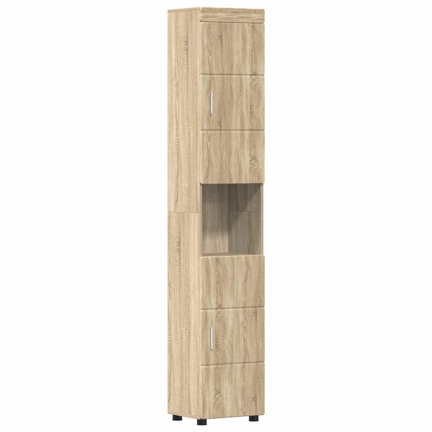 Bathroom Cabinet Set TULUM Sonoma Oak 37 x 31.5 x 203 cm