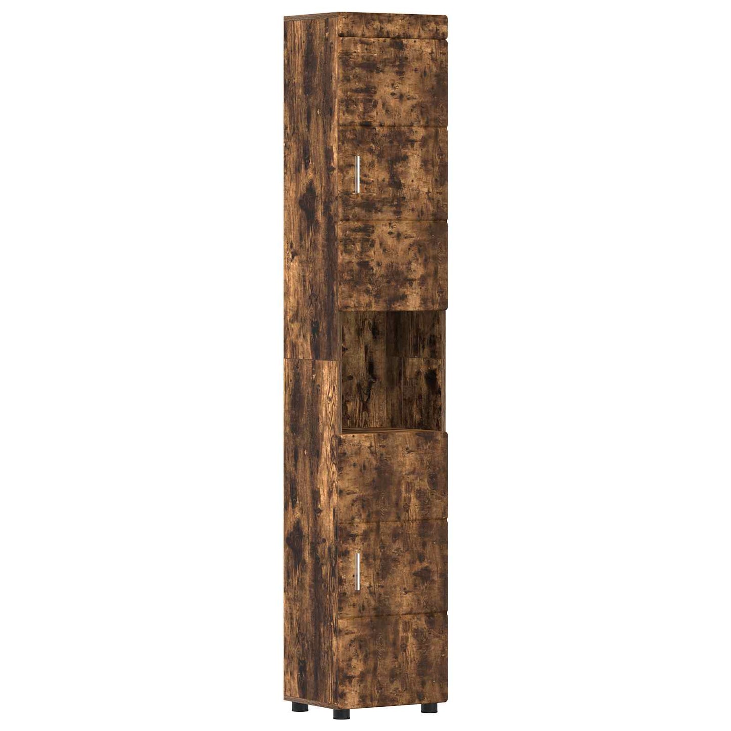Bathroom Cabinet Set TULUM Smoked Oak 37 x 31.5 x 203 cm