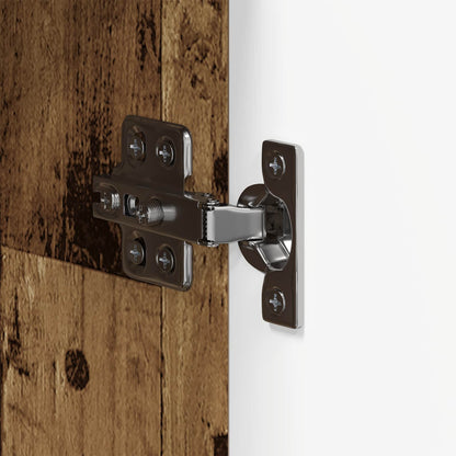 Bathroom Cabinet Set TULUM Old Wood 37 x 31.5 x 203 cm