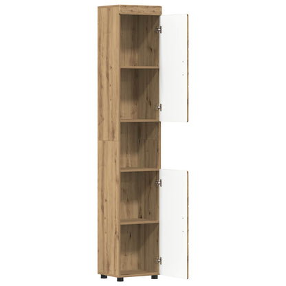 Bathroom Cabinet Set TULUM Artisan Oak 37 x 31.5 x 203 cm