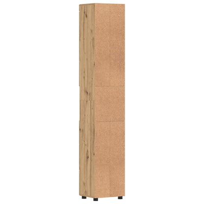 Bathroom Cabinet Set TULUM Artisan Oak 37 x 31.5 x 203 cm