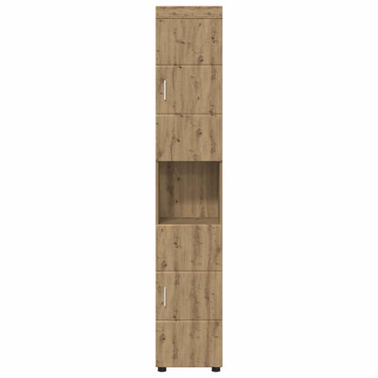 Bathroom Cabinet Set TULUM Artisan Oak 37 x 31.5 x 203 cm