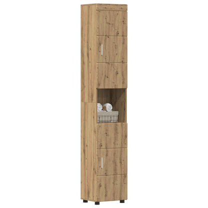 Bathroom Cabinet Set TULUM Artisan Oak 37 x 31.5 x 203 cm