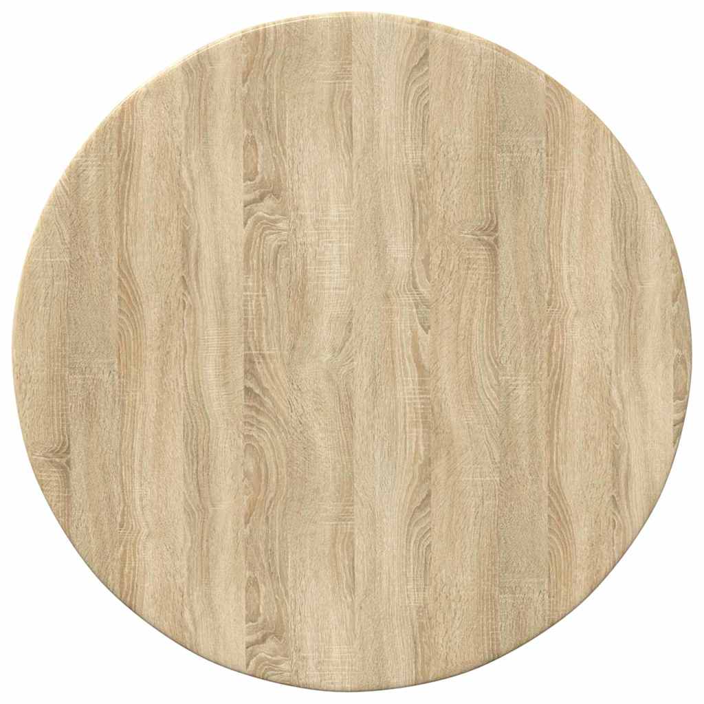 Table Top Sonoma oak Ø 40 x 1.5 cm Engineered Wood
