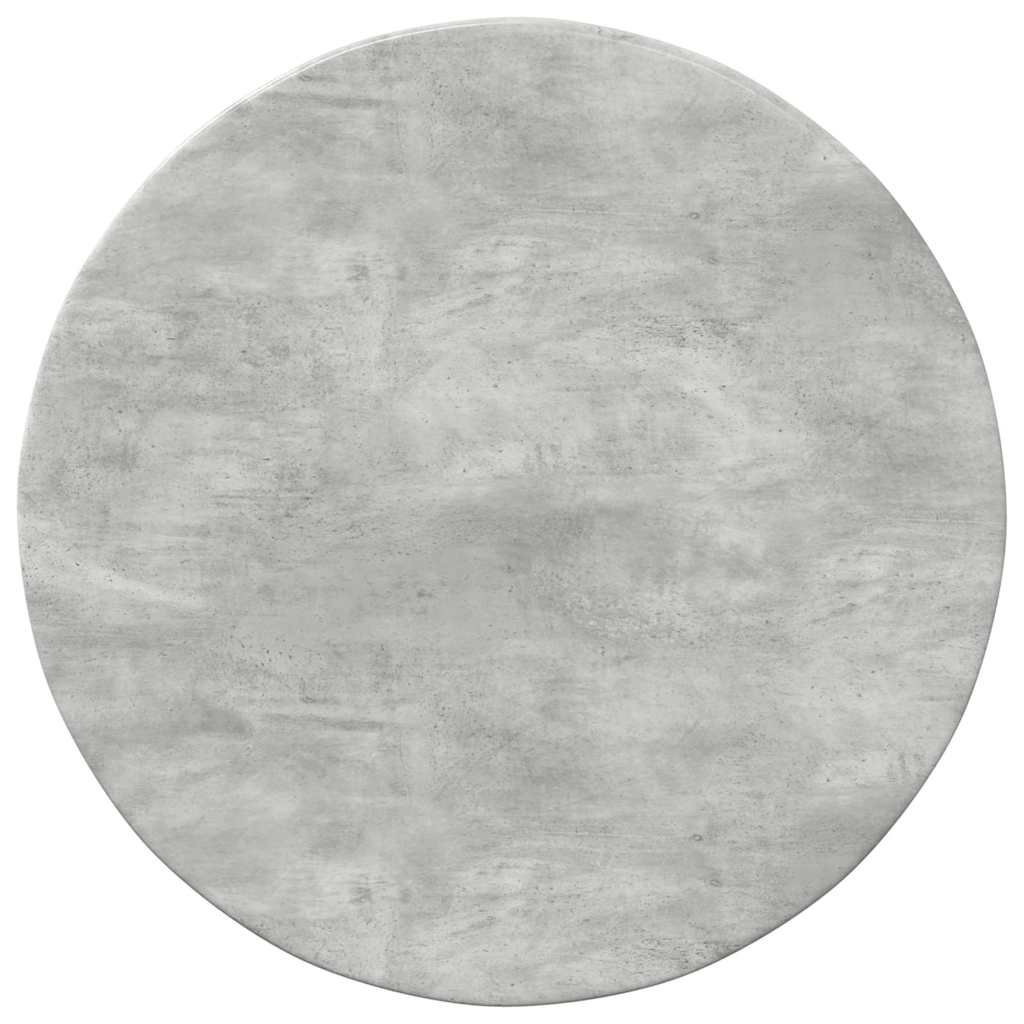 Table Top Concrete grey Ø 40 x 1.5 cm Engineered Wood