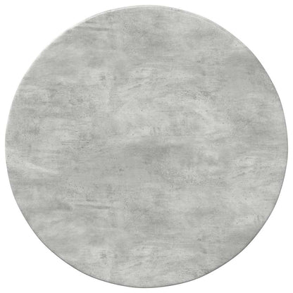 Table Top Concrete grey Ø 40 x 1.5 cm Engineered Wood
