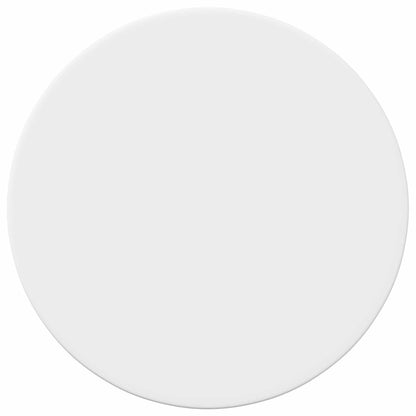 Table Top White Ø 50 x 1.5 cm Engineered Wood