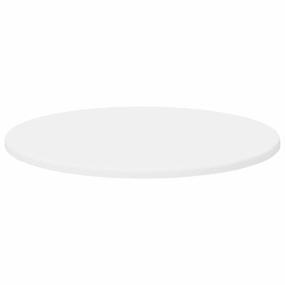 Table Top White Ø 50 x 1.5 cm Engineered Wood