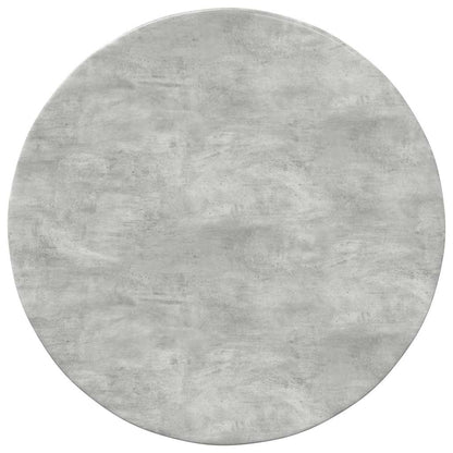 Table Top Concrete grey Ø 50 x 1.5 cm Engineered Wood