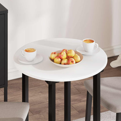 Table Top White Ø 60 x 1.5 cm Engineered Wood