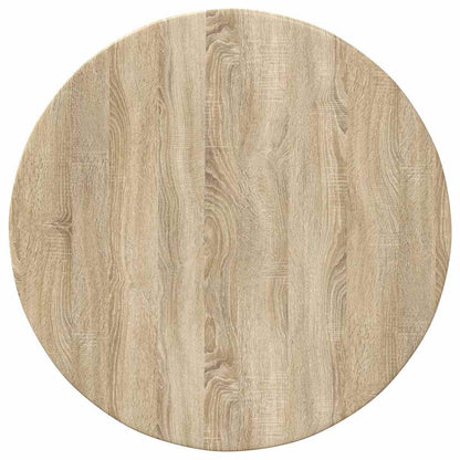 Table Top Sonoma oak Ø 60 x 1.5 cm Engineered Wood