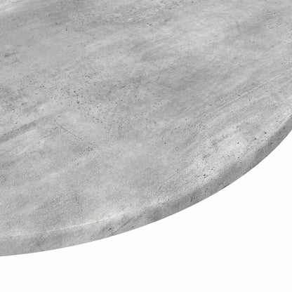 Table Top Concrete grey Ø 60 x 1.5 cm Engineered Wood