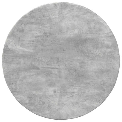 Table Top Concrete grey Ø 60 x 1.5 cm Engineered Wood