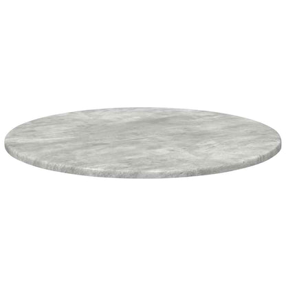 Table Top Concrete grey Ø 60 x 1.5 cm Engineered Wood