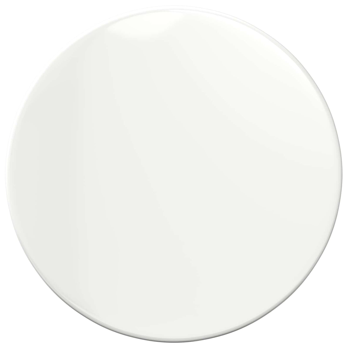 Table Top High gloss white Ø 60 x 1.5 cm Engineered Wood