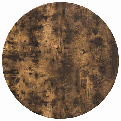 Table Top Smoked oak Ø 60 x 1.5 cm Engineered Wood