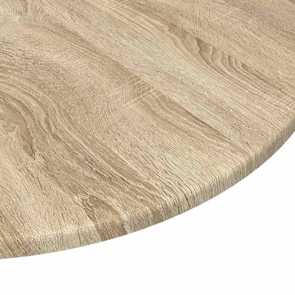 Table Top Sonoma oak Ø 70 x 1.5 cm Engineered Wood