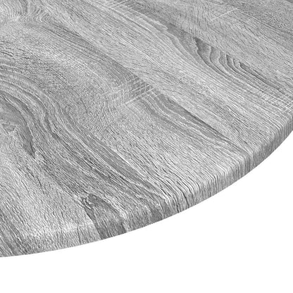 Table Top Grey sonoma Ø 80 x 1.5 cm Engineered Wood