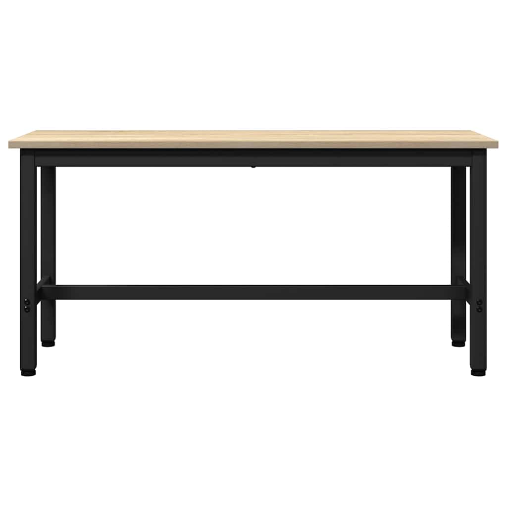 Dining Bench Sonoma Oak 100 x 32.5 x 48.5 cm