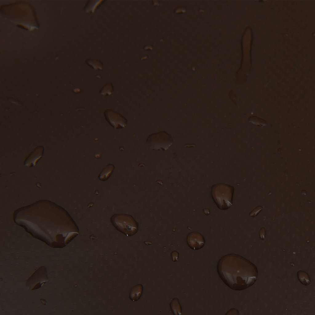 Tarpaulin 650g / m² Brown 2.5 x 4.5 m Canvas with PVC Coating