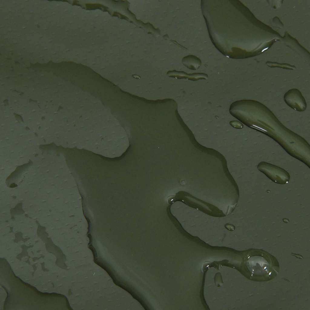 Tarpaulin 650g / m² Olive Green 4 x 8 m Canvas with PVC Coating