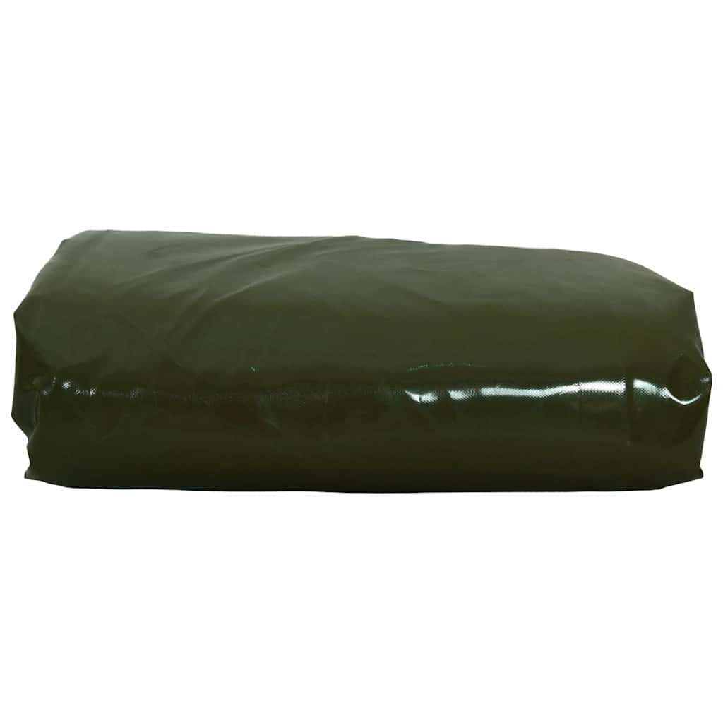 Tarpaulin 650g / m² Olive Green 1.5 x 6 m Canvas with PVC Coating