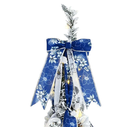 Artificial Christmas Tree with 100 LEDs Green 150 cm PVC