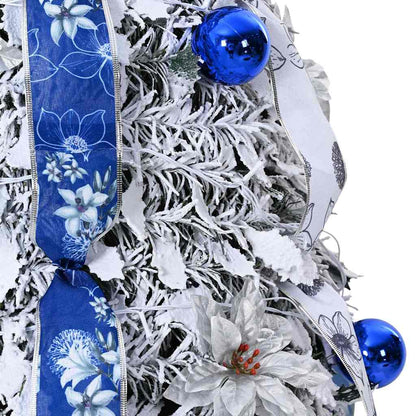 Artificial Christmas Tree with 100 LEDs Green 150 cm PVC