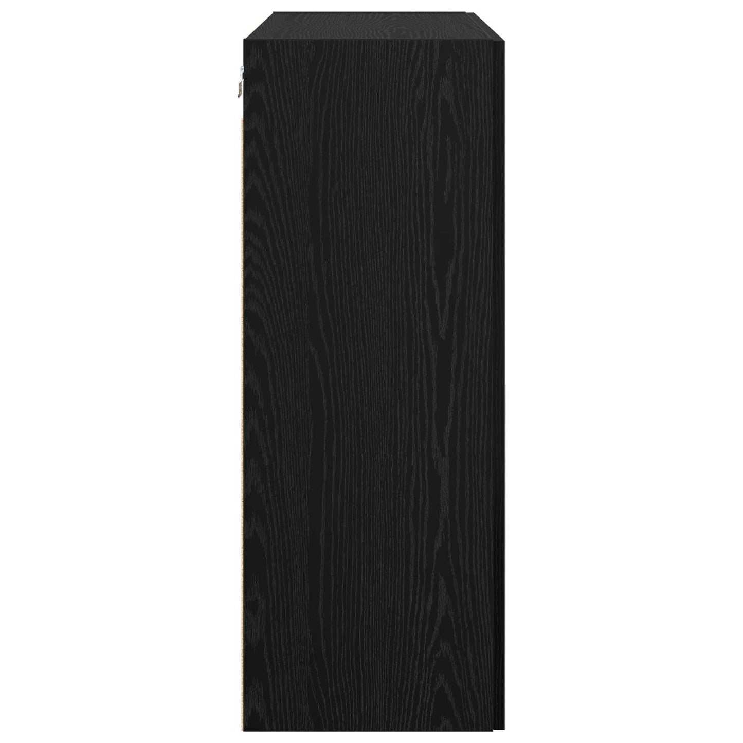 Wall-Mounted Cabinet 2 pcs Black Oak 69.5 x 34 x 90 cm