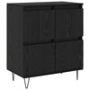 Sideboards 3 pcs Black oak 180 x 35 x 70 cm Engineered wood