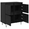 Sideboards 3 pcs Black oak 180 x 35 x 70 cm Engineered wood