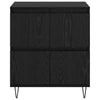 Sideboards 3 pcs Black oak 180 x 35 x 70 cm Engineered wood