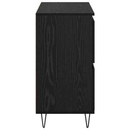Sideboards 3 pcs Black Oak