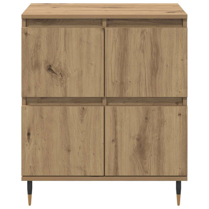 Storage Cabinet 2 pcs Artisan Oak 60 x 35 x 70 cm