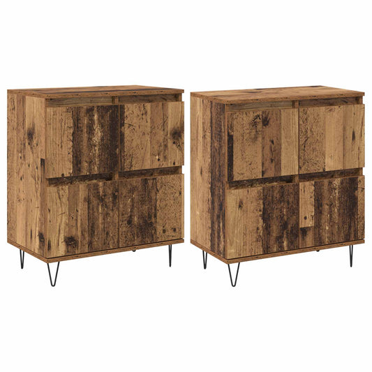Sideboards 2 pcs Old wood