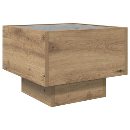 Coffee Table Artisan Oak 40 x 40 x 30 cm Engineered wood