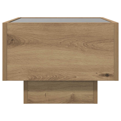 Coffee Table Artisan Oak 40 x 40 x 30 cm Engineered wood