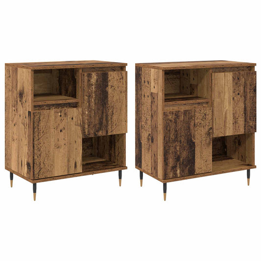 Sideboards 2 pcs Old wood