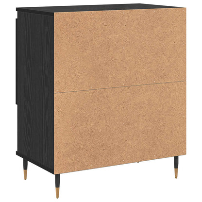Sideboards 2 pcs Black oak