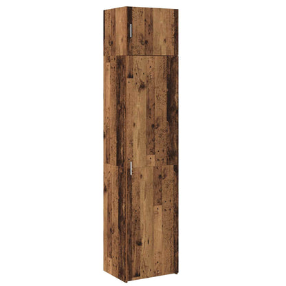 Sideboard 2 pcs Old Wood 50 x 41 x225 cm
